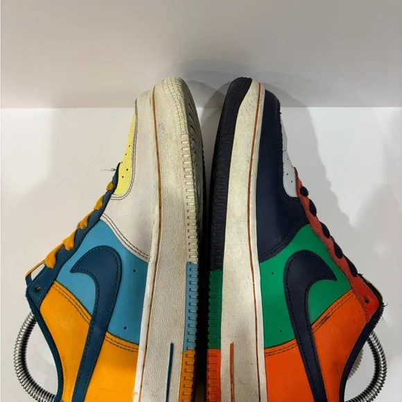 Nike Multicolor Air Force 1 Sneakers size 7 - Picture 6 of 9